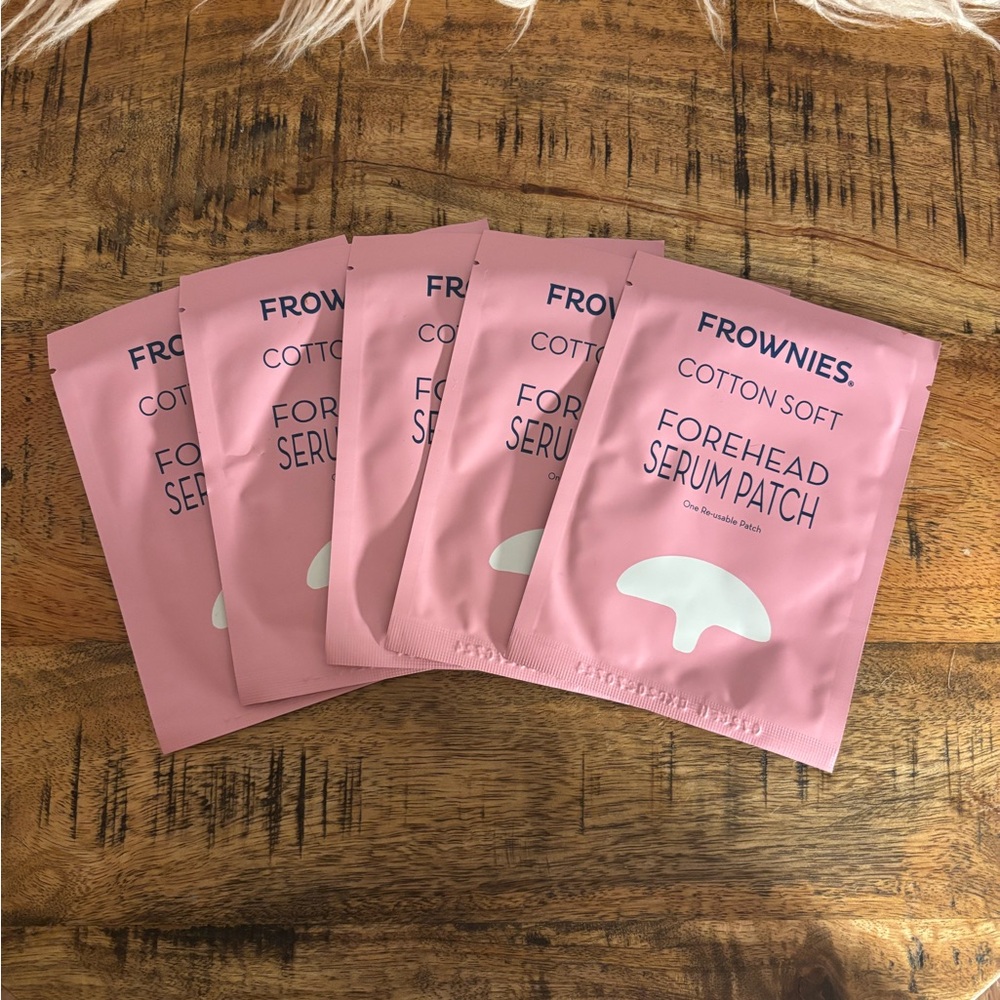Frownies Forehead Serum Patch NWT Set of 5